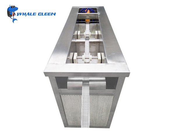 Metal belt ultrasonic cleaner